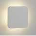 Γύψινη Απλίκα Τοίχου LED 5W 230V Έμμεσου φωτισμού Τετράγωνη 21-11027